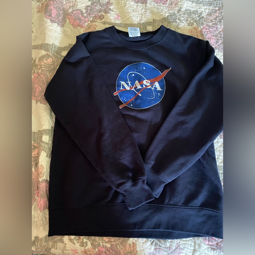 nasa crewneck (navy blue)